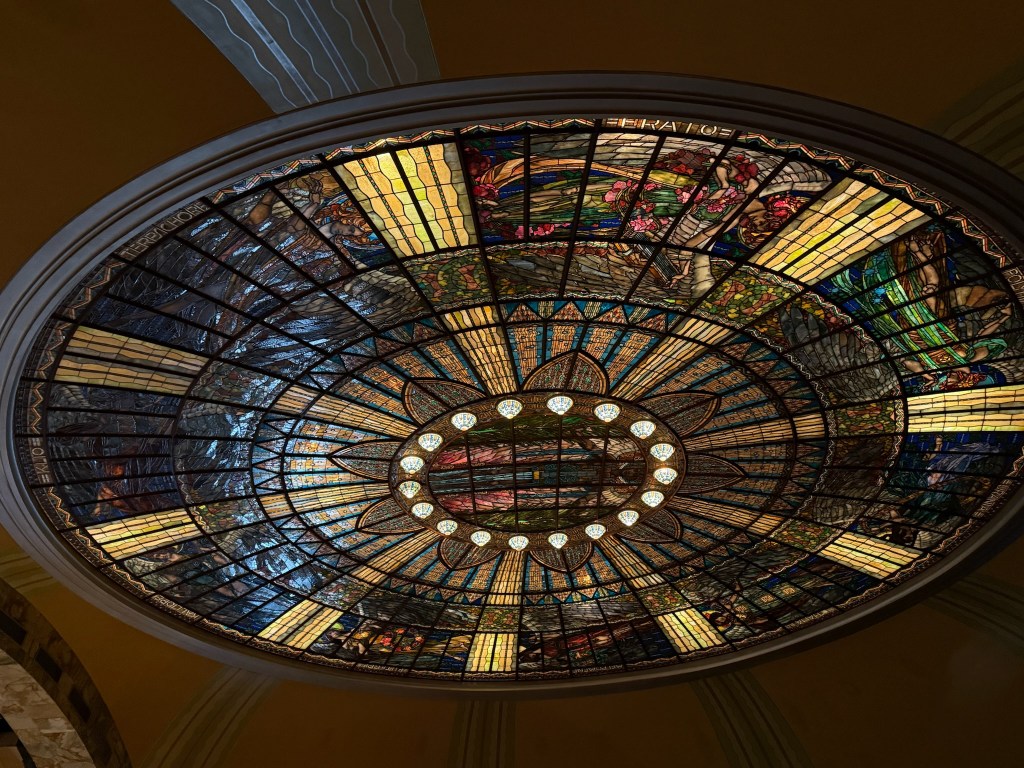Tiffany ceiling dome  - Bella Artes